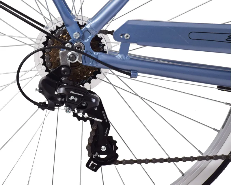 Ammaco Elite Dutch Lifestyle Bike Blue-9